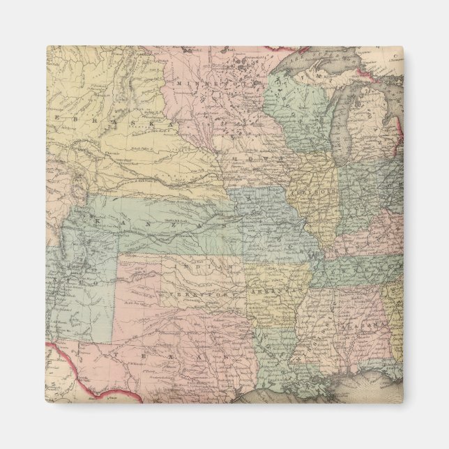 Die USA Magnet (Vorne)