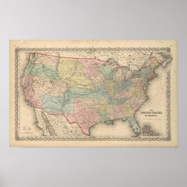 Die USA Poster (Vorne)