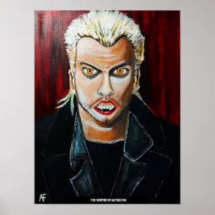 Die Vampirmalerei von Alfred Fox Poster