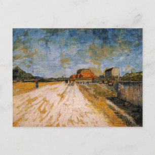 Die Van Gogh Road verläuft neben den Pariser Rampa Postkarte