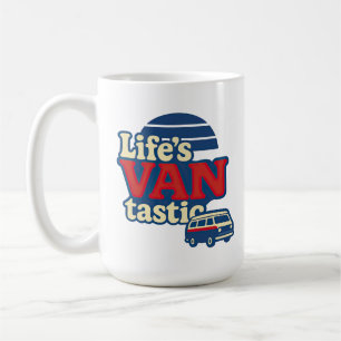 Die VANtastic Red Cream Blue Edition von Life Kaffeetasse