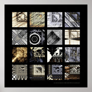 Die Varianten der Sierpinski Poster