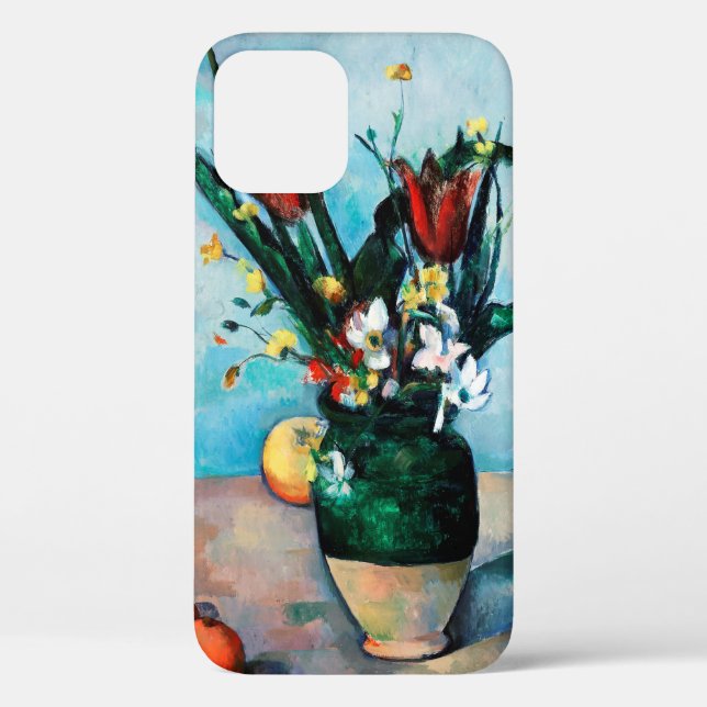 Die Vase von Tulips, Paul Cezanne Case-Mate iPhone Hülle (Rückseite)