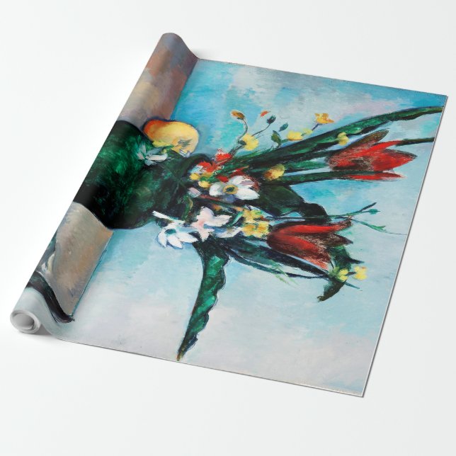 Die Vase von Tulips, Paul Cezanne Geschenkpapier (Ungerollt)