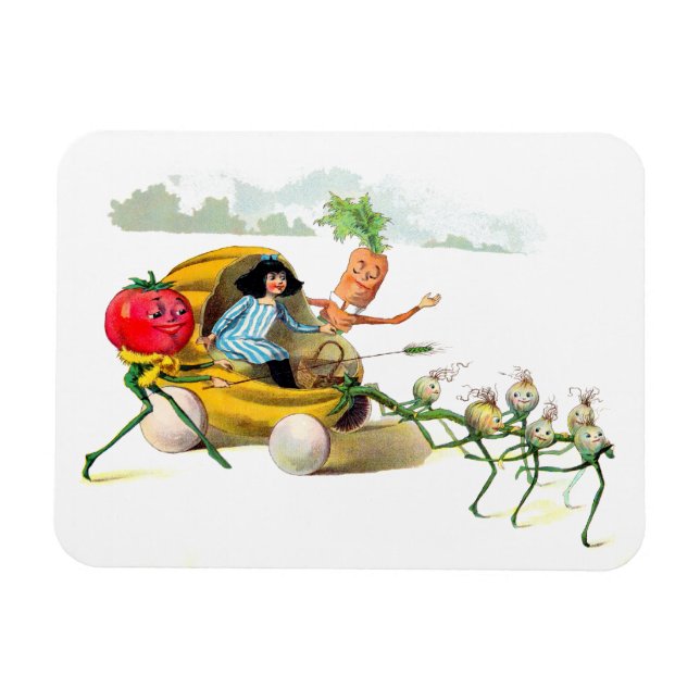Die Vege-Männerräche Magnet (Horizontal)