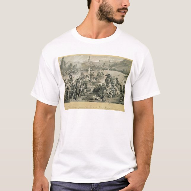 Die Vendean Armee, welche die Loire kreuzt T-Shirt (Vorderseite)