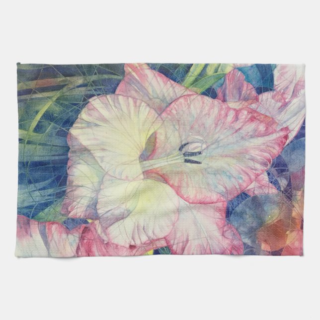 Die Venus-Blume Geschirrtuch (Horizontal)