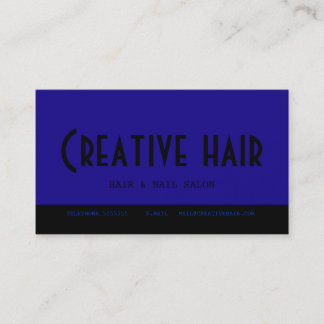 Die Verabredungs-Karte des Friseurs Terminkarte