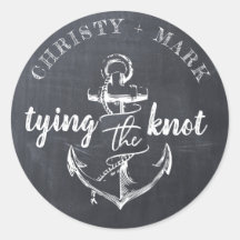 Die Verbindung der Knot-Anchor-Khalkboard | Hochze