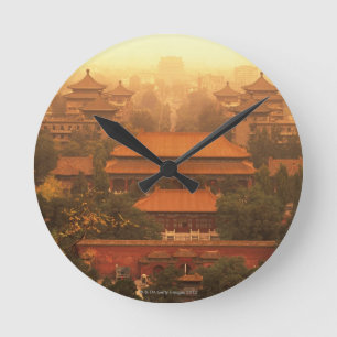 Die Verbotene Stadt Runde Wanduhr