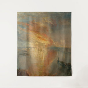 Die Verbrennung der Parlamentsgebäude - Turner Wandteppich