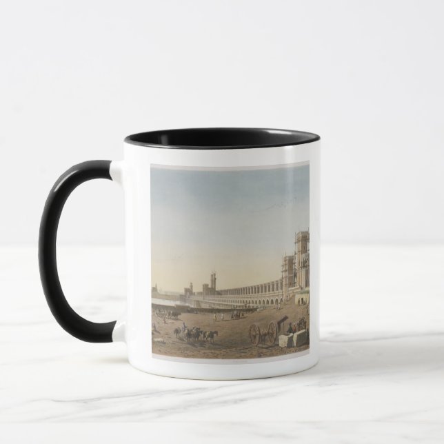 Die Verdammung über dem Nil, das Gebäude des Tasse (Links)