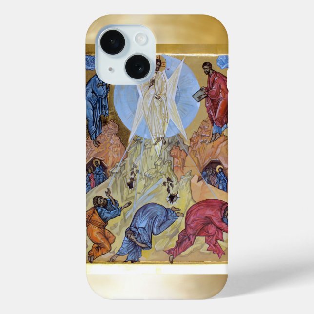 Die Verdeutlichung Christi iPhone 15 Hülle (Rückseite)