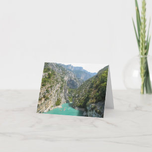 Die Verdon-Schlucht Karte