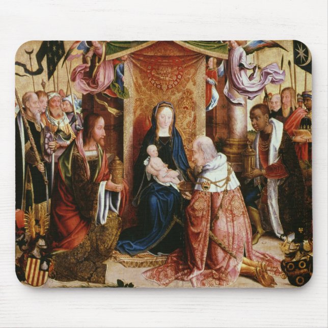 Die Verehrung der Könige Mousepad (Vorne)
