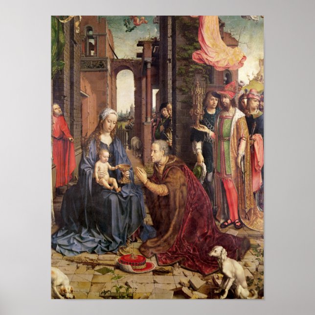 Die Verehrung der Könige Poster (Vorne)