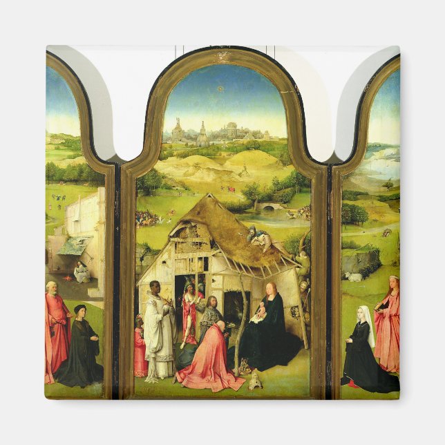 Die Verehrung der Magi, 1510 Magnet (Vorne)