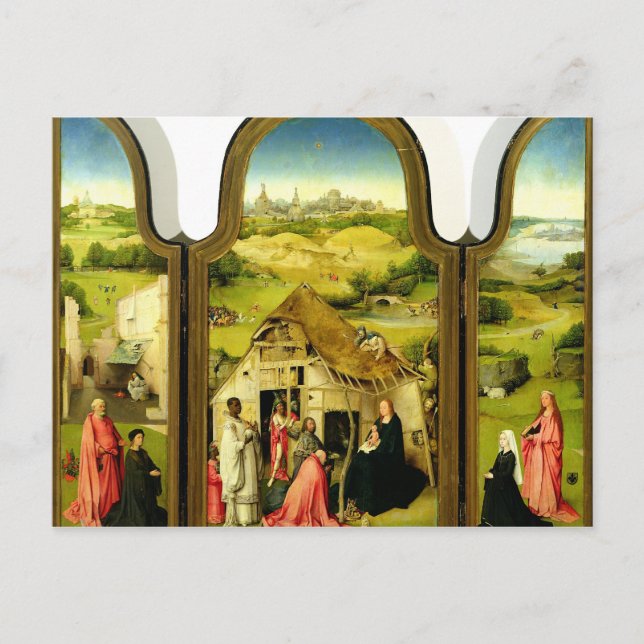 Die Verehrung der Magi, 1510 Postkarte (Vorderseite)