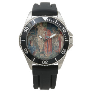 Die Verehrung der Magi (von Edward Burne-Jones) Armbanduhr
