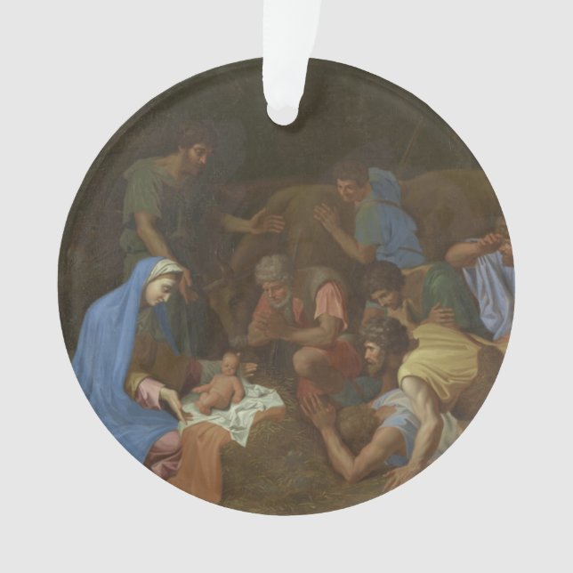 Die Verehrung der Schäfer circa 1653 Ornament (Vorderseite)