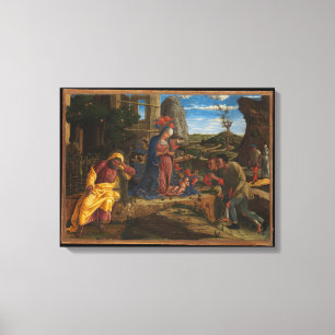 Die Verehrung der Schäfer Leinwanddruck