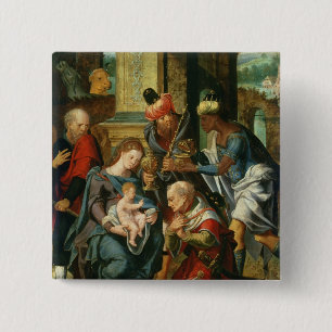 Die Verehrung der Weisen, 1530 Button