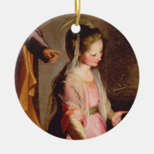 Die Verehrung des Kindes, 1597 Keramikornament