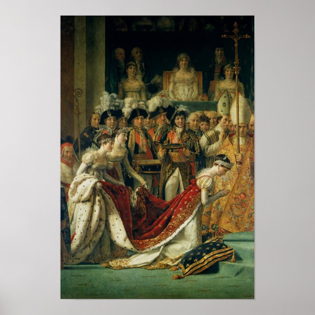 Die Verfolgung des Kaisers Napoleon Poster (Vorne)
