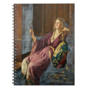 Die verführerische Minx (von John Collier) Notizblock