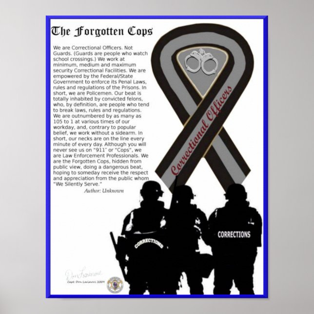 die vergessenen Polizisten Poster (Vorne)