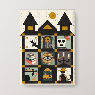 Die vergessenen Räume Quilt along Button