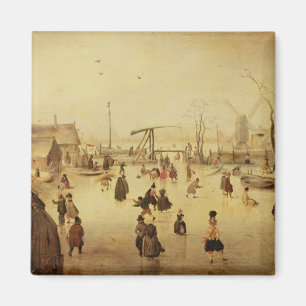 Die Vergnügen des Winters Magnet
