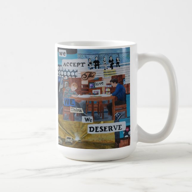 Die Vergünstigungen des Seins ein Wallflower Kaffeetasse (Rechts)