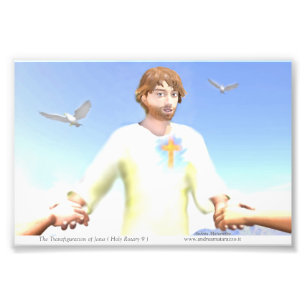 Die Verklärung Jesu Fotodruck