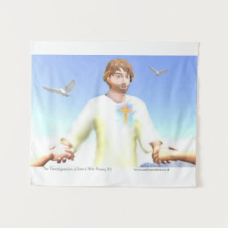 Die Verklärung Jesu Wandteppich