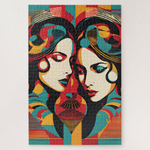 Die Verknüpfung, grafische Portraits zu Pop Art