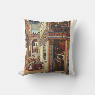 Die Verkündigung Carlo Crivelli Renaissance-Kunst Kissen