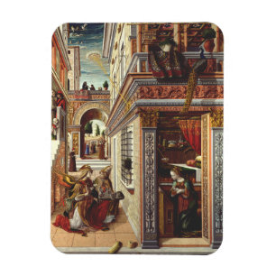 Die Verkündigung Carlo Crivelli Renaissance-Kunst Magnet