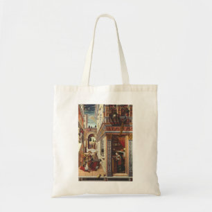 Die Verkündigung Carlo Crivelli Renaissance-Kunst Tragetasche