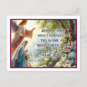 Die Verkündigung Christi Postkarte
