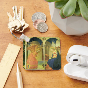 Die Verkündigung des Prado von Fra Angelico Schlüsselanhänger