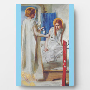 Die Verkündigung durch Dante Gabriel Rossetti Fotoplatte