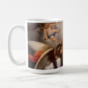 Die Verkündigung Murillo der seligen Jungfrau Enge Kaffeetasse
