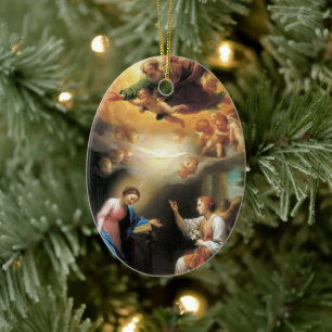 Die Verkündigung von Anton Raphael Mengs Keramik Ornament