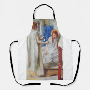 Die Verkündigung von Dante Gabriel Rossetti Schürze