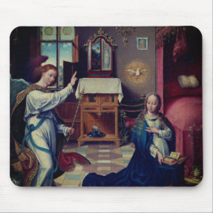 Die Verkündigung von Joos van Cleve: Mousepad