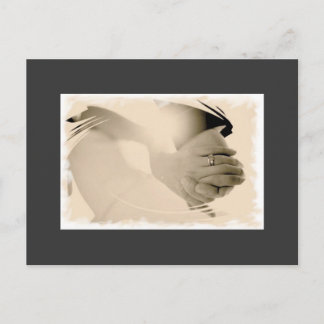 die Verlobung Ankündigungspostkarte