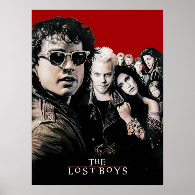 Die verlorenen Jungen Inspirierte Kunstwerke Poster (Vorne)