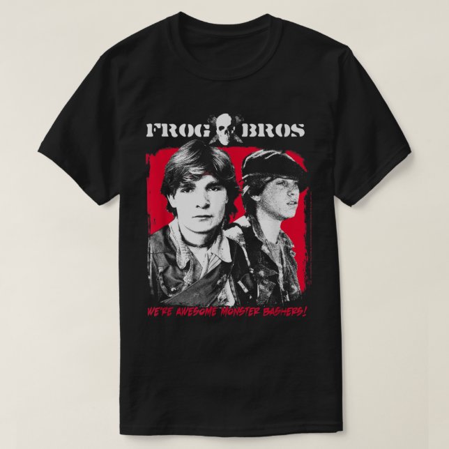 Die verlorenen Jungs Frog Brothers Monster Bashers T-Shirt (Design vorne)