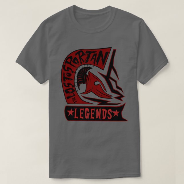 Die verlorenen spartanischen Legenden T-Shirt (Design vorne)